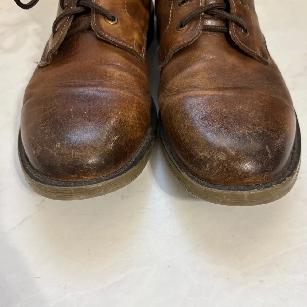 Bed Stu Men’s Size 8 Brown Leather Lace Up Chukka Boots Dress Shoes Formal Party